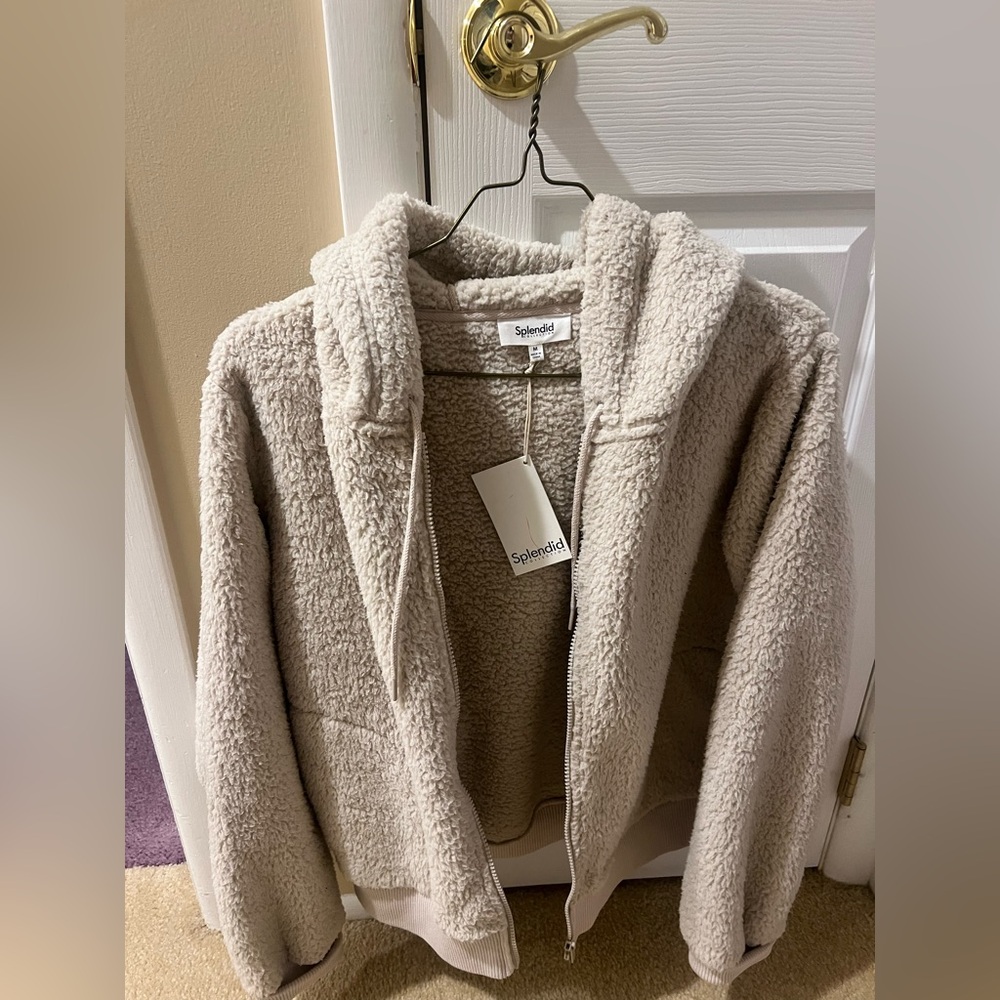 NWT, never worn. Splendid Elsa Teddy Jacket.